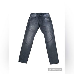 Mens G-Star Revend skinny grey jeans size 32